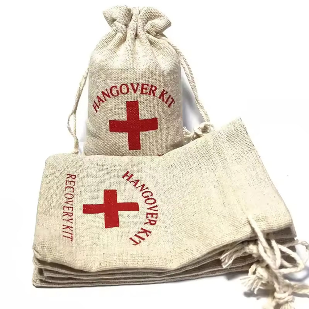 First Aid Bag Kit - 10/20/30/50PCS Christmas Party Cotton Linen Wake