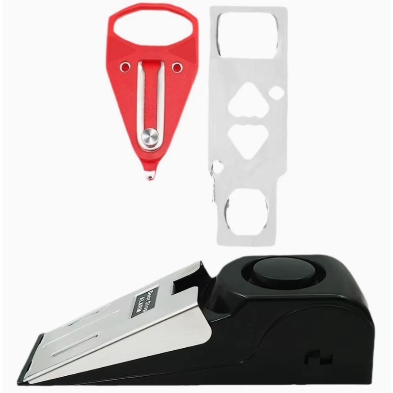 Anti-theft portable door stop  - đánh giá và giá Door Stop Alarm