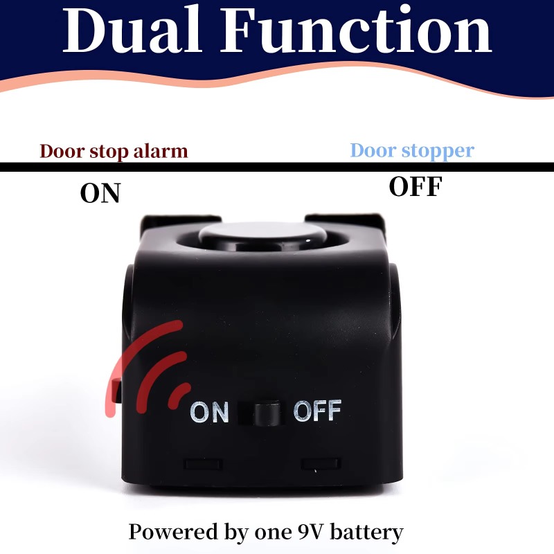 Anti-theft portable door stop  - đánh giá và giá Door Stop Alarm