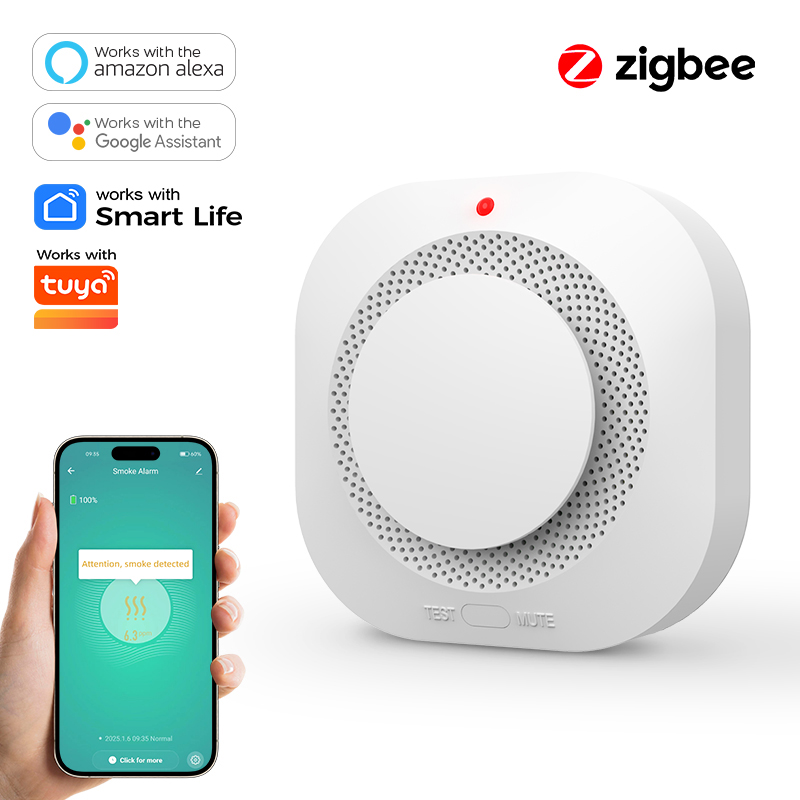 ZIGBEE Smoke Detector Home Sec - đánh giá và giá Smoke Detector Interconnected