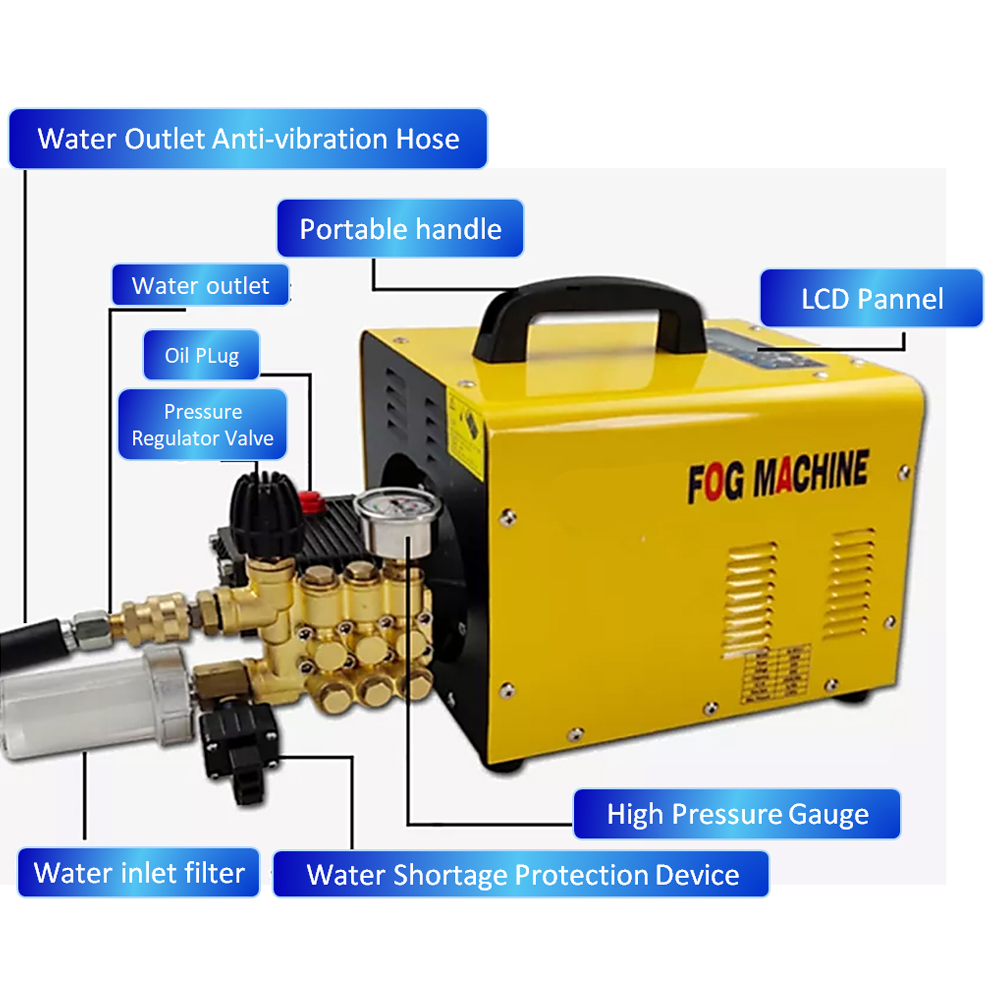 4L/Min Fog Machine 40-80bar Hi - đánh giá và giá Flood Barrier Bag