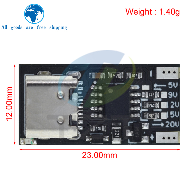 TZT Type-C PD2.0 PD3.0 9V 12V  - đánh giá và giá Co Detector Plug
