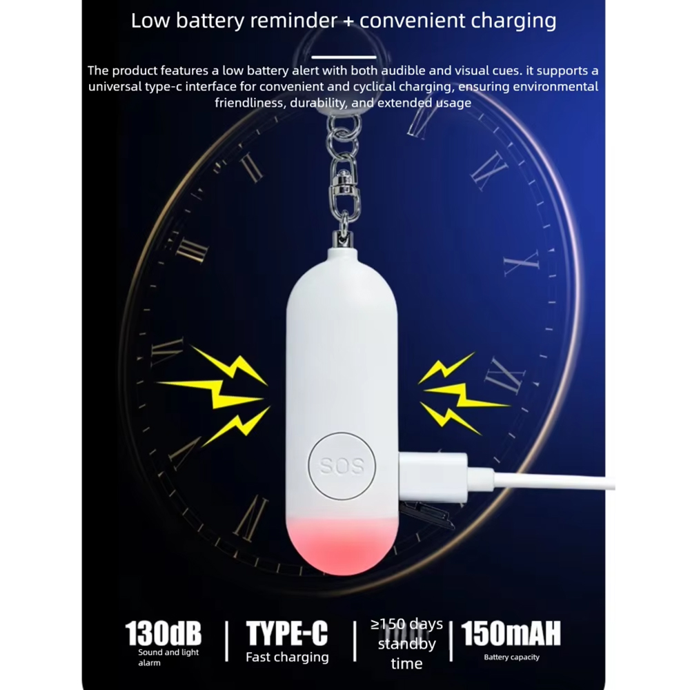 Self Defense Alarm LED Light R - đánh giá và giá Personal Alarm Keychain