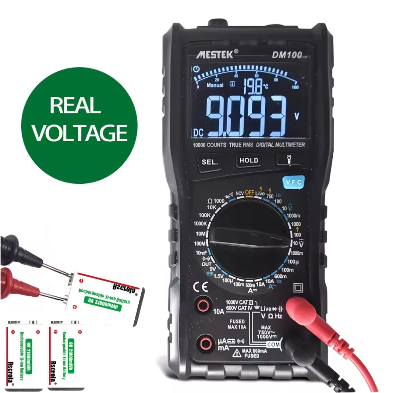 9V 21800mWh Rechargeable Lithi - đánh giá và giá Smoke Detector Interconnected