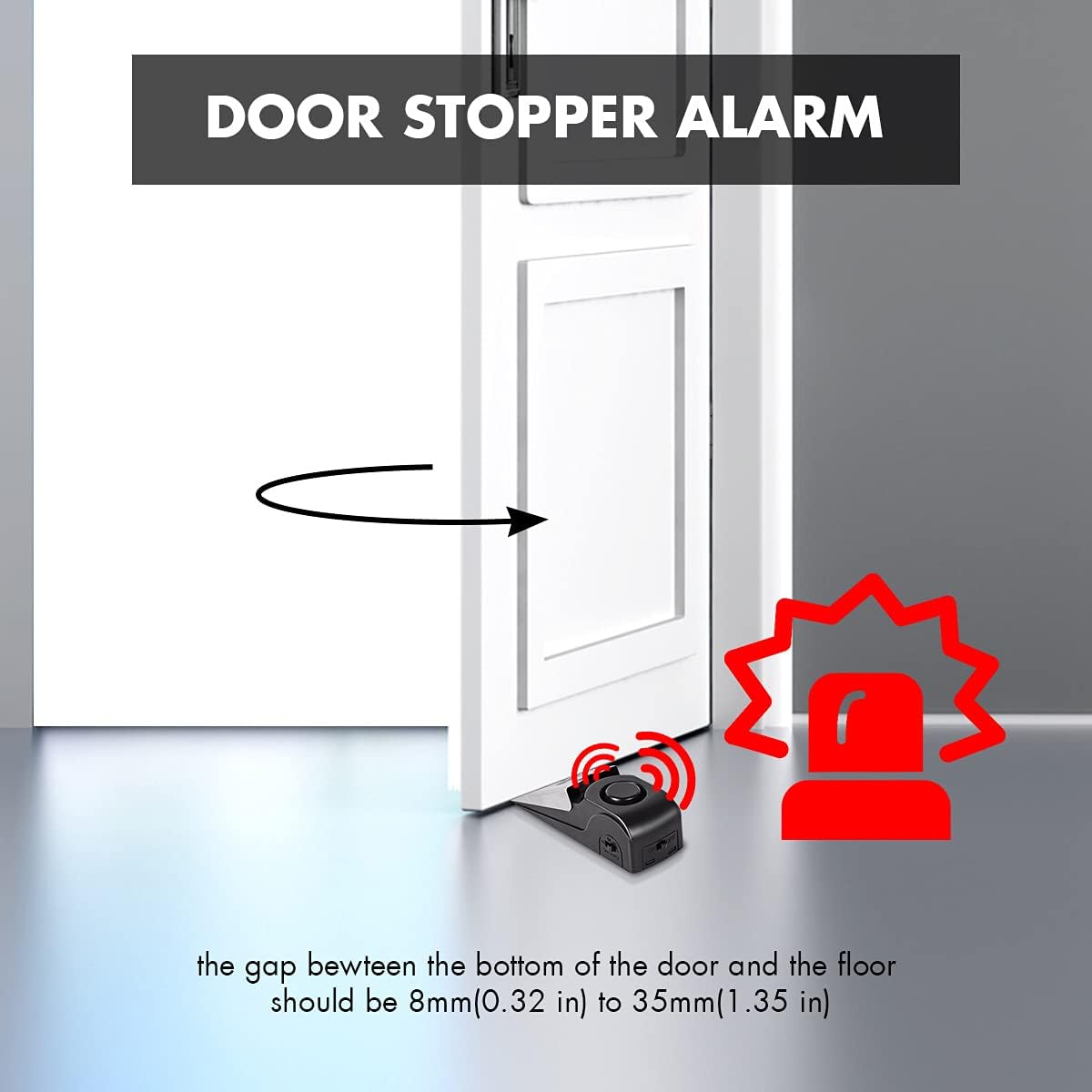 Door Stop Alarm, Door Stopper  - đánh giá và giá Door Stop Alarm