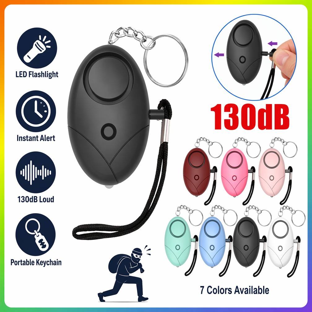 130db Personal Safety Alarm Ke - đánh giá và giá Personal Alarm Keychain