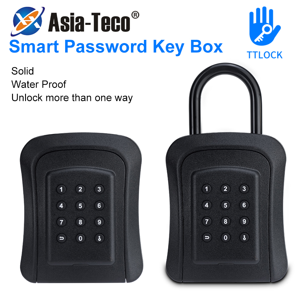 TTLock Wireless Key Box Waterp - đánh giá và giá Lockbox Key Secure