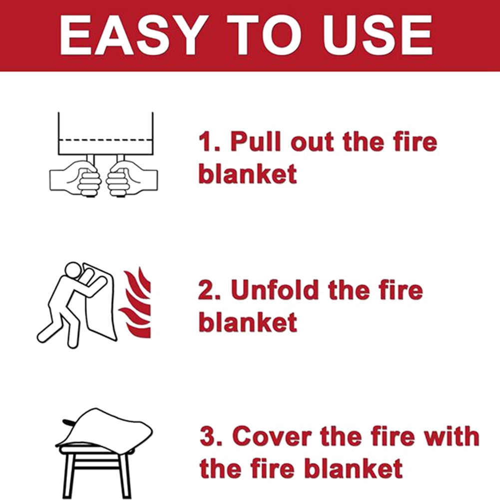 A40Z-Emergency Fire Blanket, F - đánh giá và giá Fire Blanket Kitchen