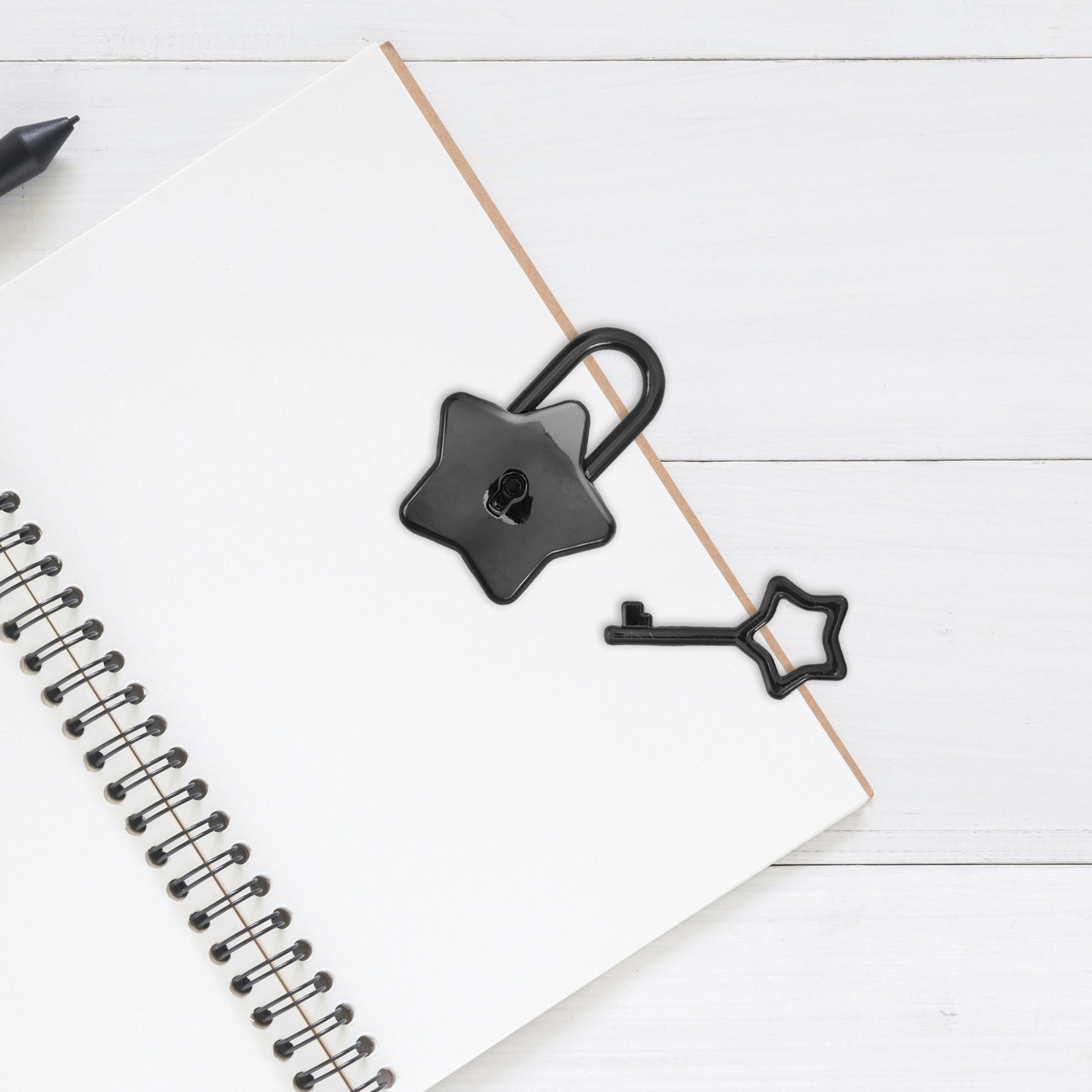 Small Star Shaped Mini Noteboo - đánh giá và giá Lockbox Key Secure