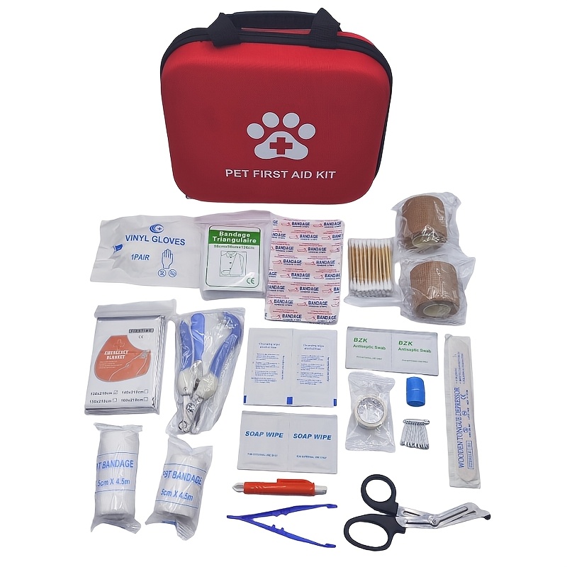 Portable Pet First-Aid Kit, Ca - đánh giá và giá First Aid Bag Kit