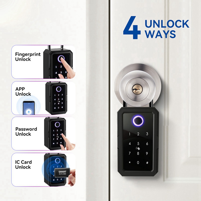 【Hot Cake】10X Smart Key Lock B - đánh giá và giá Lockbox Key Secure