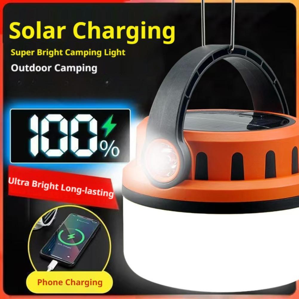 Solar Rechargeable Camping Lan - đánh giá và giá Power Outage Light